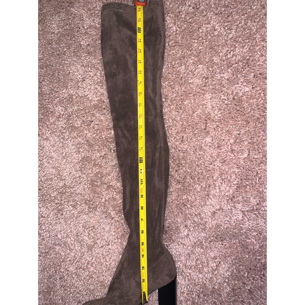 Jeffrey Campbell perouze taupe over the knee boot8 - Picture 7 of 7